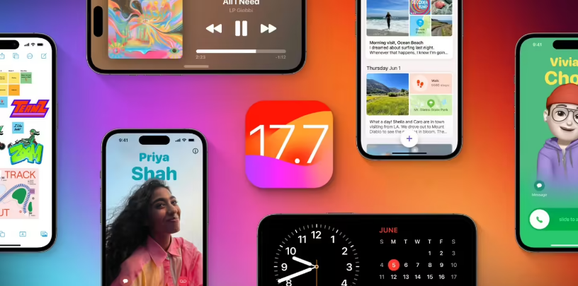 金阳苹果手机维修分享苹果 iOS / iPadOS 17.7.1 正式版推送 
